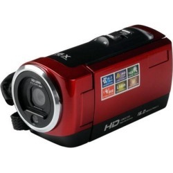 Mini DV 16MP High Definition Digital Video Camcorder DVR 2.7" TFT LCD 16x Zoom 1280 x 720p HD Video Recorder Camera-Red black
