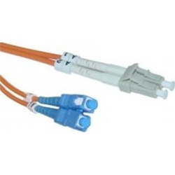 CableWholesale LCSC-11103 Fiber Optic Cable LC SC Multimode Duplex 62.5-125 3 meter (10 foot)