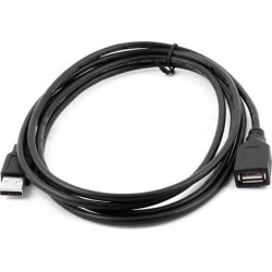 USB 2.0 A Male Plug To Female Socket 1.5m 4.9ft Super Fast Extension Cable Cord
