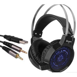 Professional Computer PC Colorful Gaming Headphones V7 Deep Bass Gaming Gamer Headphone Headset With Microphone