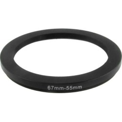 Unique Bargains Unique Bargains Camera Parts 67mm-55mm Lens Filter Step Down Ring Adapter Black