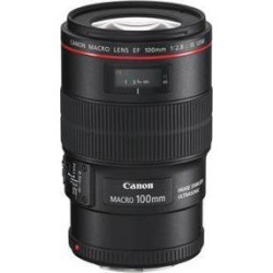 Canon Ef 100mm F/2.8l Is Usm 1-to-1 Macro Lens (3554b002) For Canon Digital Slr Cameras + 3 Pc Filter Kit + More! Accessory Saver Bundle