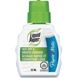 Paper Mate Liquid Paper Fast Dry Correction Fluid