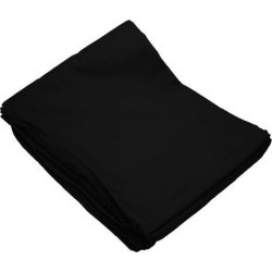 10x20 Black Muslin Backdrop Photo Studio Photography Background Sewn in Sleeve