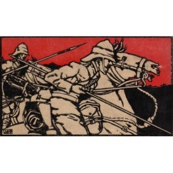 Cover Illustration Of British Lancers From South Africa And The Transvaal War, By Louis Creswicke, Published 1900.