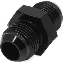 Universal AN8 Black Oil Cooler Line Hose End Adapter Connector Fitting for Car