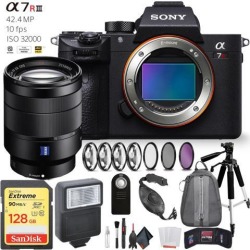 Sony Alpha a7R III Mirrorless Digital Camera Sony 24-70mm Lens Deluxe Kit