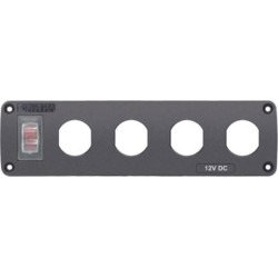 Exterior Panel, Four Blank Openings