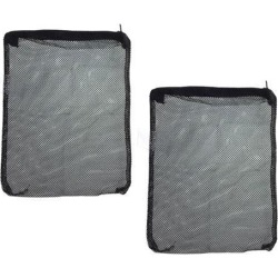 Unique Bargains Unique Bargains 2 Pcs Black Nylon Fishes Separated Breeding Isolation Net Bags for Aquarium