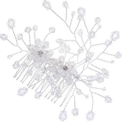 Crystal Hair Comb Girls Woman Hair Clip Wedding Jewelry Bride Hair Accessory