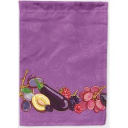 Fruits and Vegetables in Purple Flag Garden Size BB5132GF