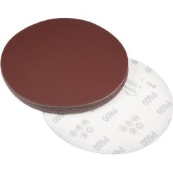 8-inch Hook and Loop Sanding Discs, 600-Grits Aluminum Oxide Flocking Sandpaper for Random Orbital Sander 15pcs