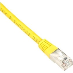 Black Box EVNSL0172YL-0003 3Ft Yl Cat5E 100Mhz Ethernet Pa Tch Cable F/Utp Cm Solid