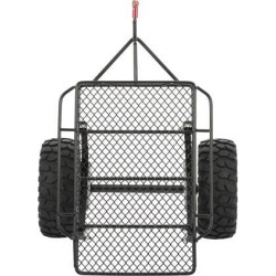 Heavy Duty Metal Trailer for Traxxas Trx4 Axial Scx10 D90 1/10 RC Crawler