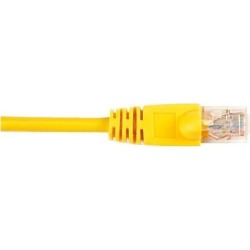 Black Box CAT6PC-015-YL CAT6 250-MHz Stranded Ethernet Patch Cable - Unshielded, PVC, Snagless Boot, Yellow, 15 ft.
