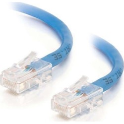 C2G 22673 Cat5e Cable - Non-Booted Unshielded Ethernet Network Patch Cable, Blue (3 Feet, 0.91 Meters)