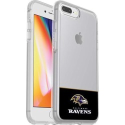 OtterBox NFL Symmetry Series Case for iPhone 8 Plus & 7 Plus (ONLY) - Retail Packaging - Ravens