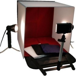 Photo Studio 16' Photography Light Tent In A Box Backdrop Kit Carrying Case Cube