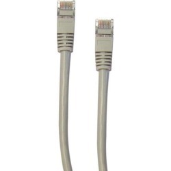 Cable Wholesale CAT5E STP Snagless/Molded Boot Ethernet Cable 100 foot - Grey
