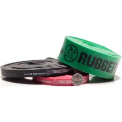 Set of 3 Rubberbanditz Crossfit Pull up Bands 2, #3, #5 - Medium, Heavy, Power