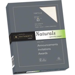 Southworth 99417 Naturals Paper, Latte, 8 1/2 X 11, 32Lb, 100 Sheets