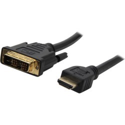 AMC HDM-DVI3 10 ft. Premium Gold Series 1080p rated HDMI/DVI Cable