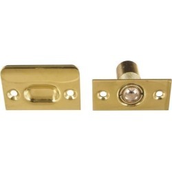 National, N216-150, 1-1/16' x 2-1/8', Polished Brass, Ball Catch