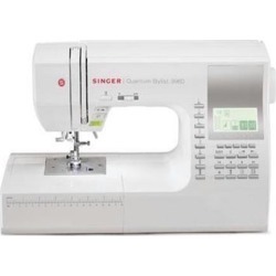 Singer 9960 Quantum Stylist 600 Stitch Computerized Sewing Machine with Extension Table