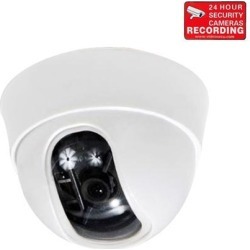 VideoSecu Built-in 1/3' Sony Effio CCD Dome Security Camera 600 TVL High Resolution Wide Angle Lens for CCTV DVR Home Surveillance with Security