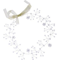 Wedding Bride Hair Accessory Women Flower Pearls Hair Band Bridal Headpiece