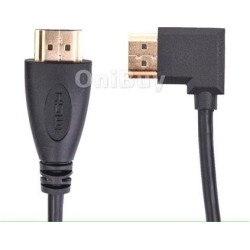 5ft 90° Left Angle HDMI EXTENSION LEAD Male to male v1.4 4K HD Cable Cord