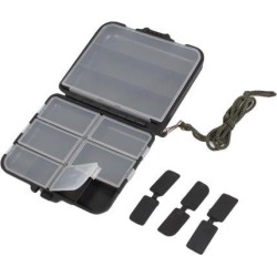 Unique Bargains Unique Bargains 11 Compartments Fishing Tackle Box Hook Lure Case