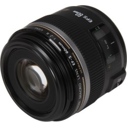 Canon 0284B002 SLR Lenses EF-S 60mm f/2.8 Macro USM Lens Black