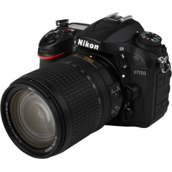 Nikon D7200 1555 Black 24.2 MP Digital SLR Camera with 18-140mm VR Lens