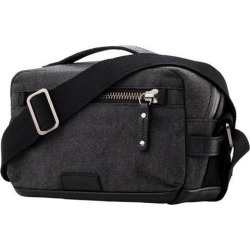 Tenba Cooper Luxury Canvas 6 Camera Bag with Leather Accents (Gray) 637-405