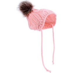 Newborn Winter Baby Girls Hat Cap Beanie, Kids Children Winter Hats Pink