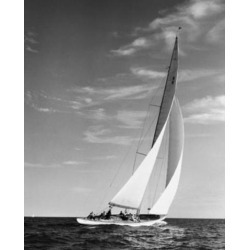 Posterazzi SAL25550149 Sailboat in the Sea Poster Print - 18 x 24 in.