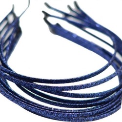 Glitter Hair Band Hair Hoop Headband Hair Accessories Navy blue
