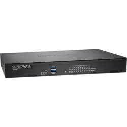 SonicWall TZ600P Network Security/Firewall Appliance - 10 Port - 10/100/1000Base-T Gigabit Ethernet - DES, 3DES, MD5, SHA-1, AES (128-bit), AES.