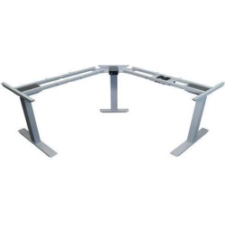 L-Desk Standing Desk with Programmable Adjustable Height Controls