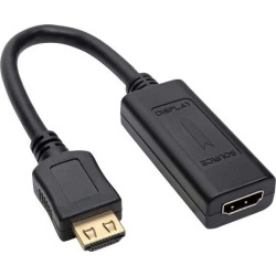 Tripp Lite HDMI Signal Booster/Extender Cable (1-ft.), 1080p at 60Hz(HDMI M/F), Up to 125-ft. (B123-001-60)