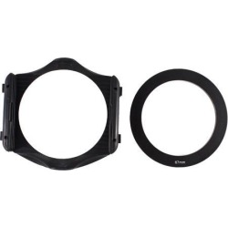 Unique Bargains 3-Slot Filter Holder + 67mm Aluminum Adapter Ring for Cokin P Series DSLR