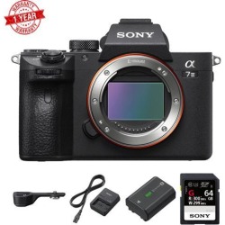 Sony Alpha a7 III Mirrorless Digital Camera with Grip Extension and Accessories