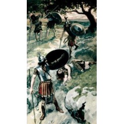 Posterazzi SAL999257 Abner & Asahel James Tissot 1836-1902 French Jewish Museum New York Poster Print - 18 x 24 in.