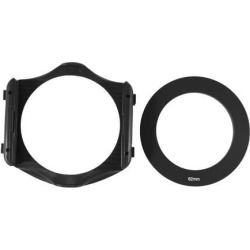 3-Slot Filter Holder + 62mm Aluminum Adapter Ring for Cokin P Series DSLR