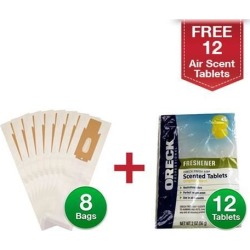 Oreck Bag CCPK8 Replacement Vacuum Bag with Tablets