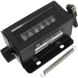 D94-S 0-999999 6 Digit Resettable Mechanical Pulling Counter
