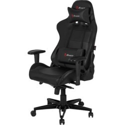 Arozzi Verona XL+ Gaming Chair Black - Adjustable Neck and Back Pillows, Ergonomic
