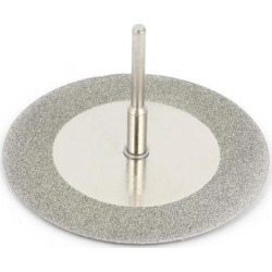 Unique Bargains 60mm Diamond Coated Rotary Cut Off Grinding Wheel Discs w 1/8' Mandrel