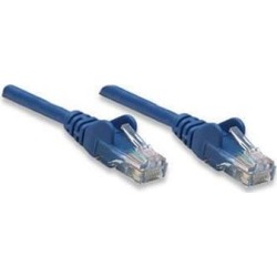 Intellinet 100' Cat5e Utp Patch Cable Blue - 320634